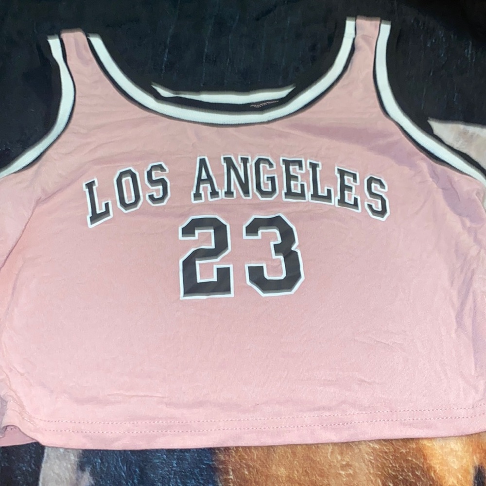 Pink tank top